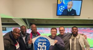 Friends, Family Celebrate Dotun Sanusi’s 55th Birthday At Old Trafford