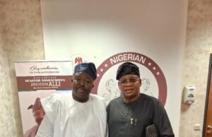 Sina Alabi Meets Senator Alli On Party Cohesion, Empowerment