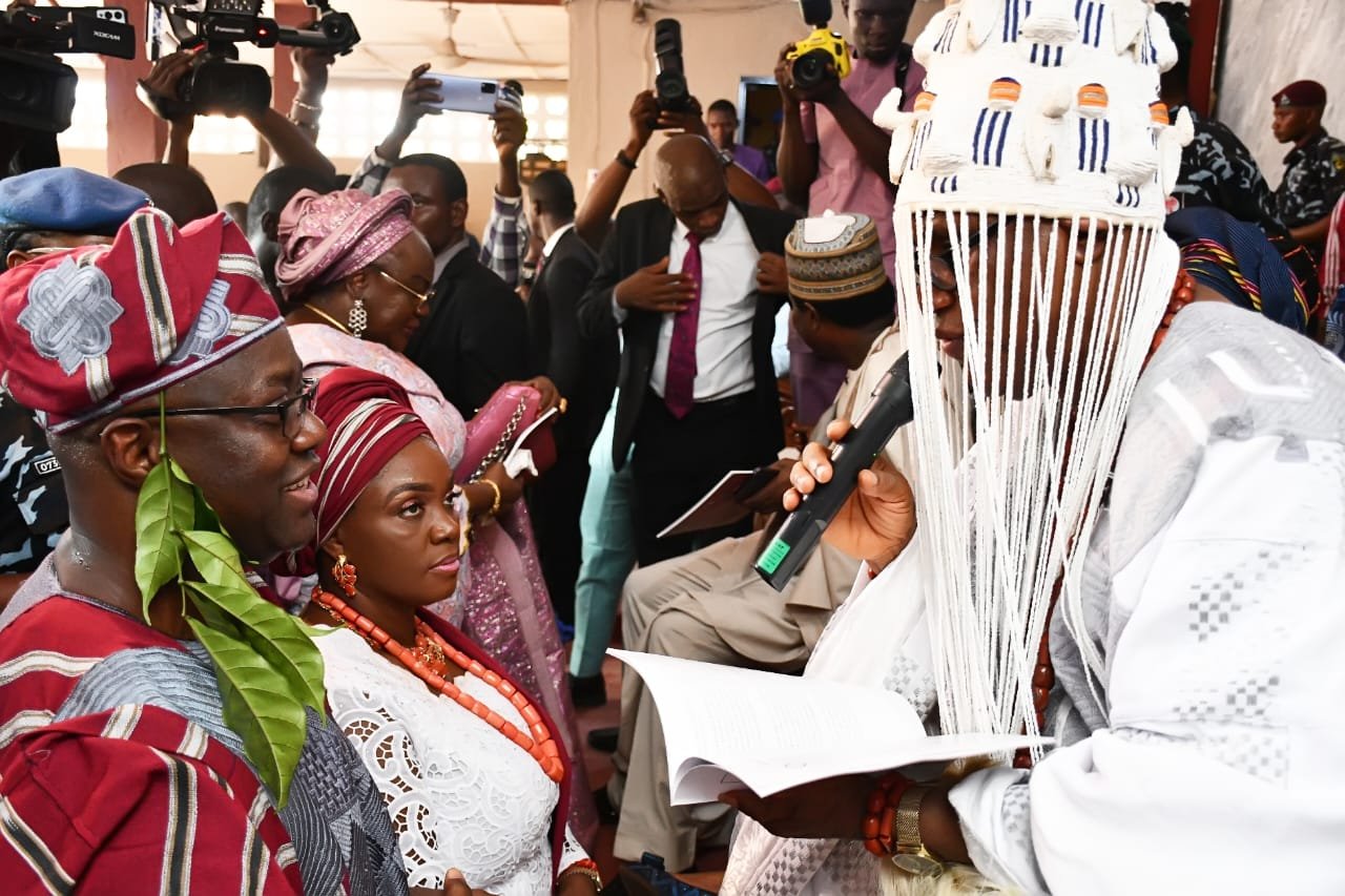 Makinde Installed Jagunmolu Of Ondo Kingdom At Osemawe’s 70th Birthday ...