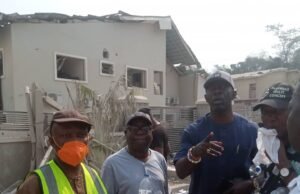 EXPLOSION: Ex-Oyo Finance Commisioner, Adekanmbi Donates N2.5m, Offers Earth Moving Equipment