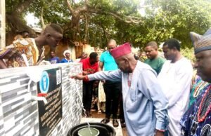 Commendations As Popular Broadcaster Facilitates Water Project To Fiditi