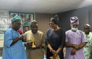 Fatai Buhari Receives Guillermo Cano Media Award