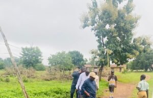 PHOTOS: Sen. Buhari, Rep Oyedeji, Others Inspect Federal University Of Agric, Okeho’s Temporary Site
