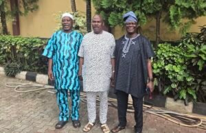 PHOTOS: Folarin Meets Adeseun As Ex-Lawmaker Commends Him For Visiting Adelabu