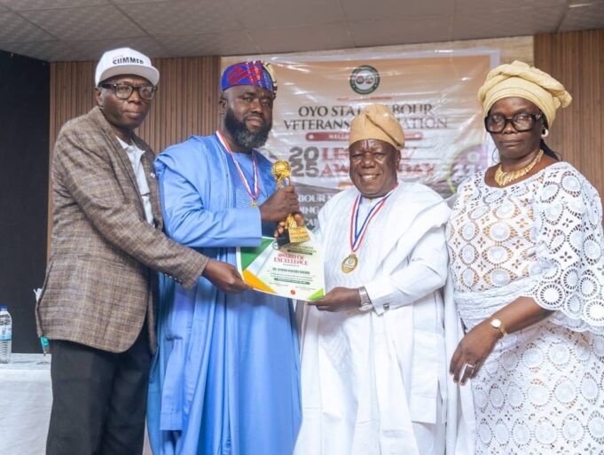 Labour Veterans Association Awards Oyo Guber Hopeful, Bakare In Ibadan