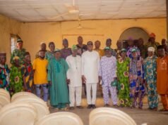 Oyo 2027: Amofin Beulah Adeoye In Saki East To Discuss Guber Ambition, Meets PDP Stakeholders