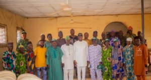 Oyo 2027: Amofin Beulah Adeoye In Saki East To Discuss Guber Ambition, Meets PDP Stakeholders