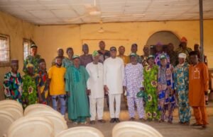 Oyo 2027: Amofin Beulah Adeoye In Saki East To Discuss Guber Ambition, Meets PDP Stakeholders