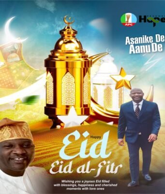 2027 Guber Hopeful, Asanike Felicitates Oyo Muslims On Eid-el-Fitr