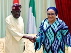 PHOTOS: Florence Ajimobi Meets Tinubu In Lagos