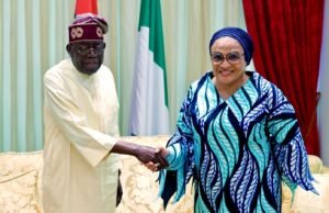 PHOTOS: Florence Ajimobi Meets Tinubu In Lagos