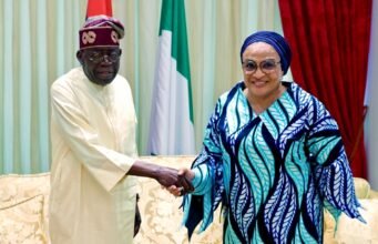 PHOTOS: Florence Ajimobi Meets Tinubu In Lagos